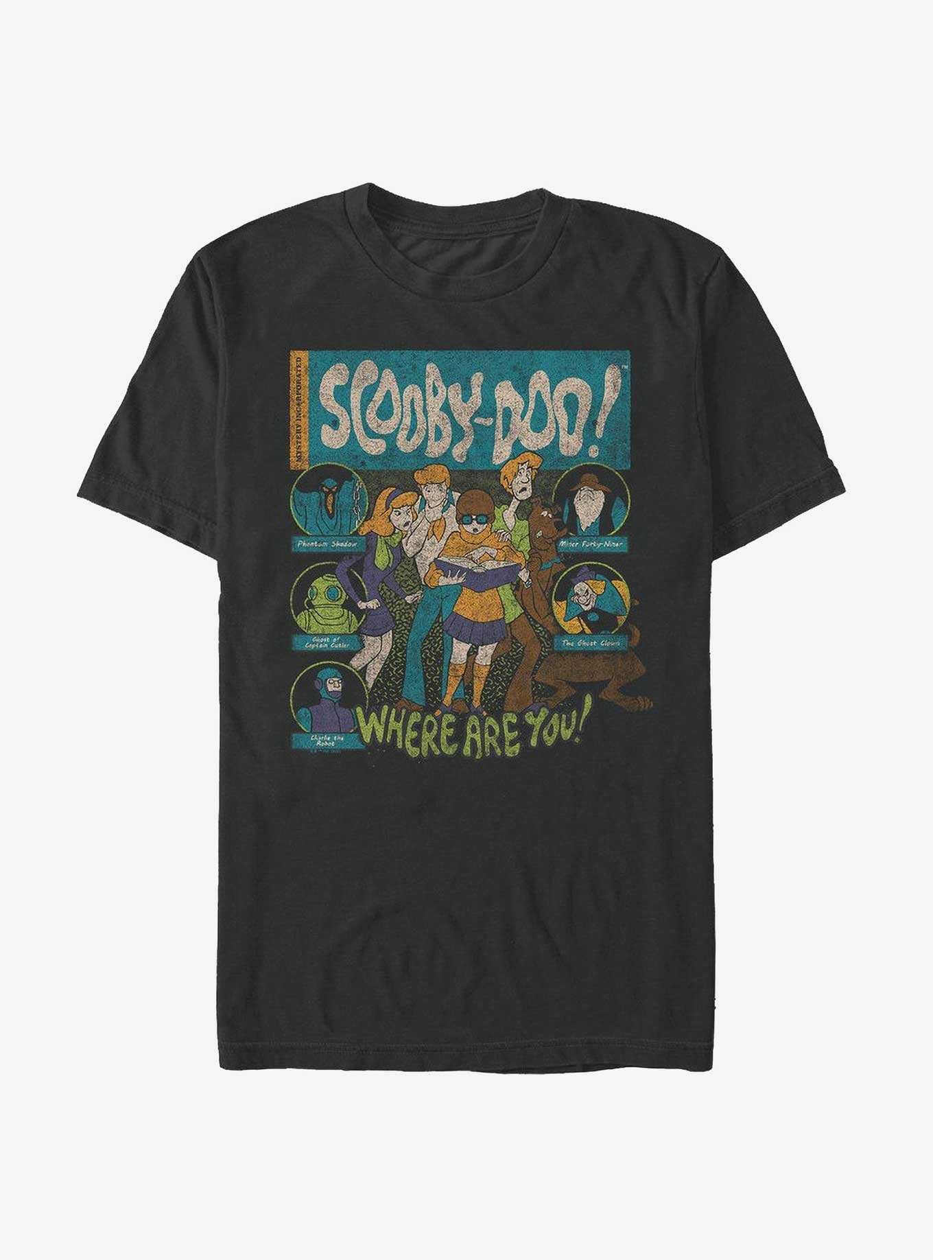 Scooby Doo Mystery Poster T-Shirt, , hi-res