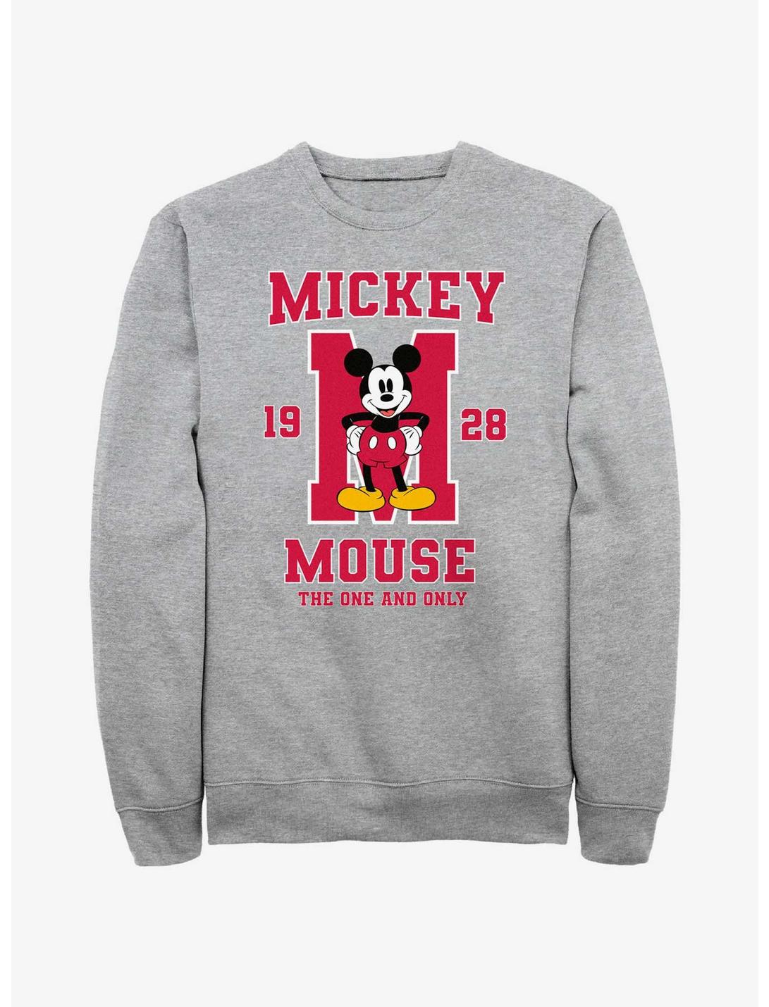 Disney Mickey Mouse The One And Only Sweatshirt, ATH HTR, hi-res