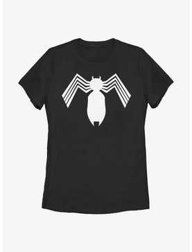 Marvel Spider-Man Symbiote Spider-Man Logo Womens T-Shirt, , hi-res