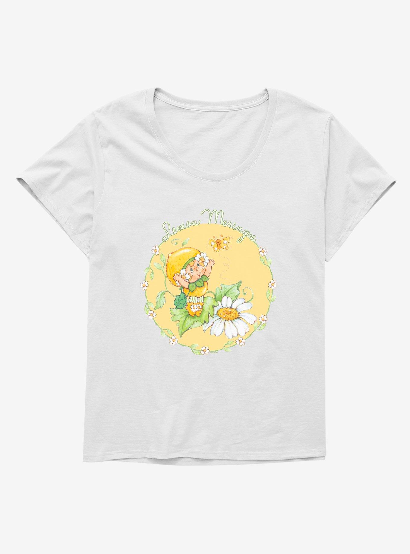 Strawberry Shortcake Lemon Meringue Womens T-Shirt Plus Size, WHITE, hi-res