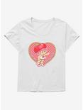 Strawberry Shortcake I Love You Cherry Much Womens T-Shirt Plus Size, WHITE, hi-res