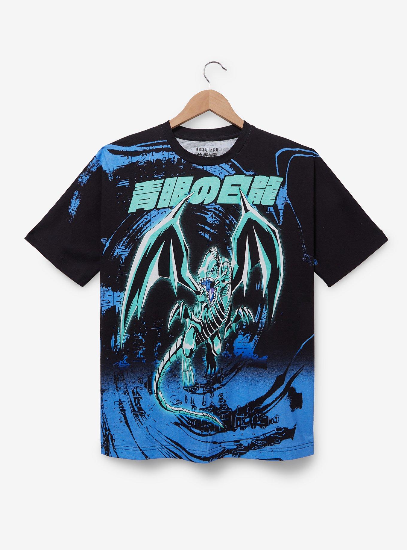 Yu-Gi-Oh! Blue-Eyes White Dragon Jumbo Print T-Shirt — BoxLunch Exclusive, , hi-res