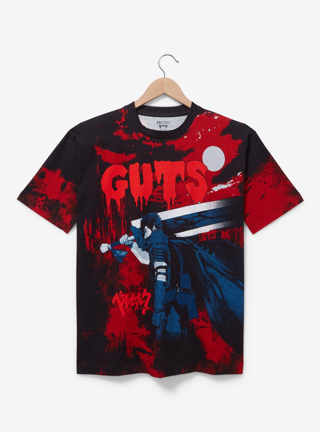 Berserk Guts Portrait Tie-Dye T-Shirt - BoxLunch Exclusive