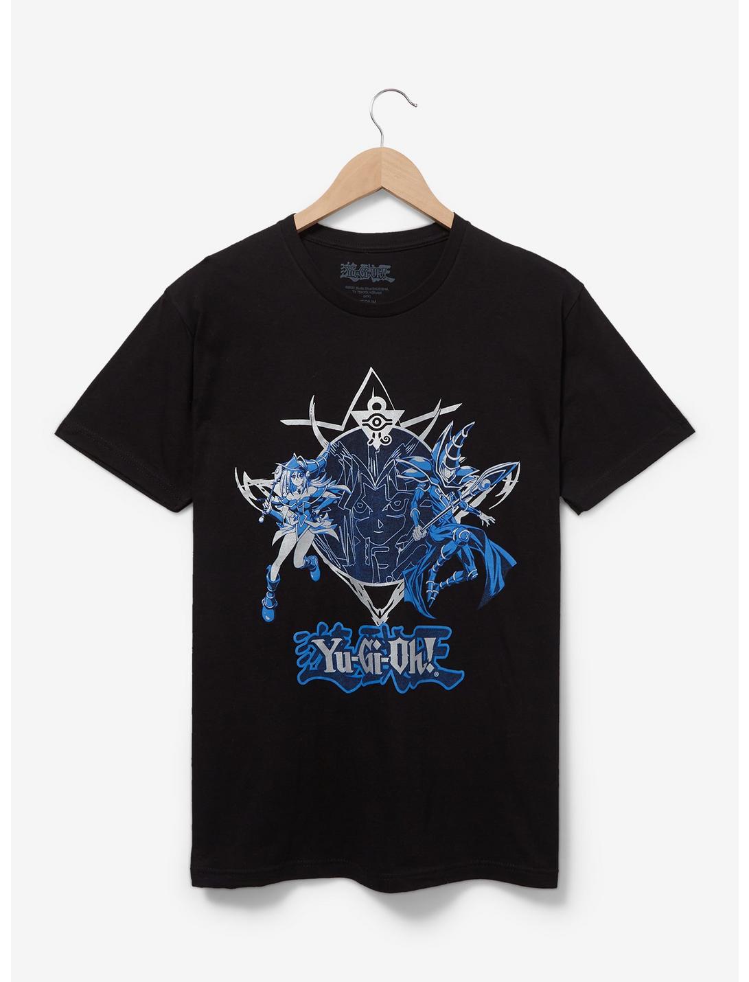 Yu-Gi-Oh! Dark Magician Graphic T-Shirt — BoxLunch Exclusive, BLACK, hi-res