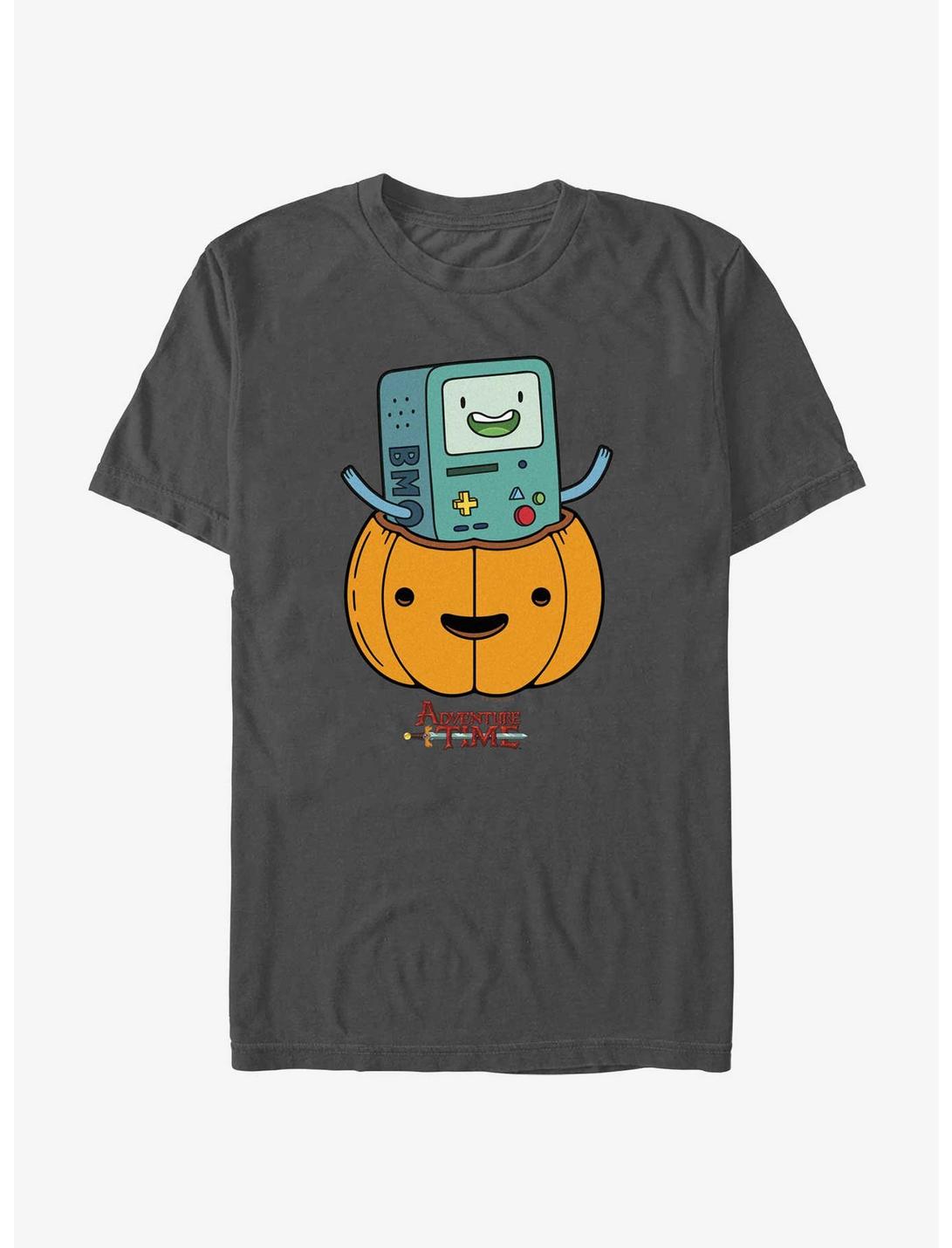 Adventure Time BMO Lantern T-Shirt, CHARCOAL, hi-res