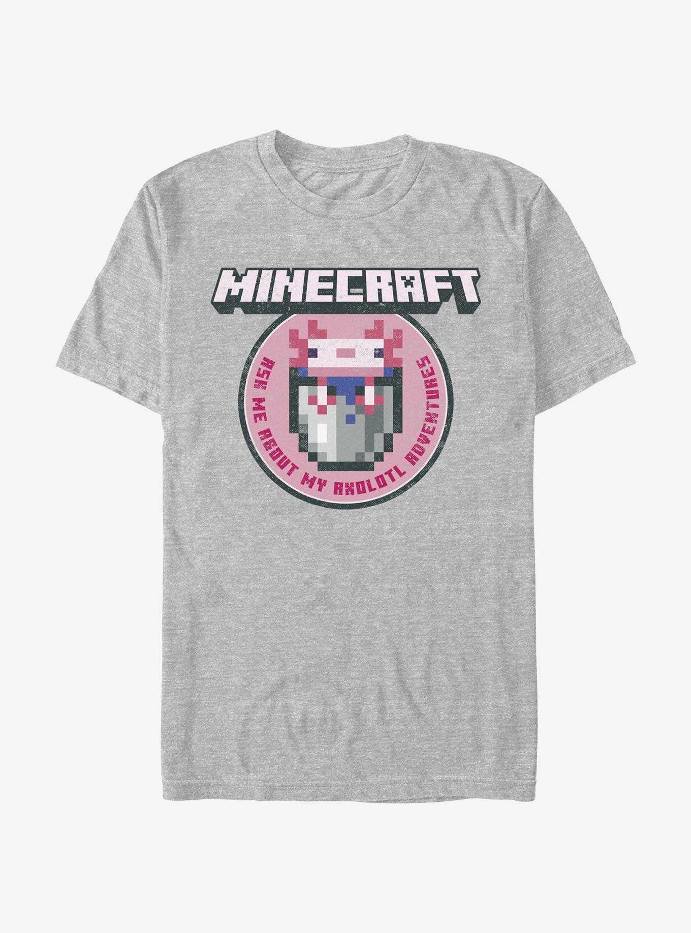 Minecraft Axolotl Adventures T-Shirt, , hi-res