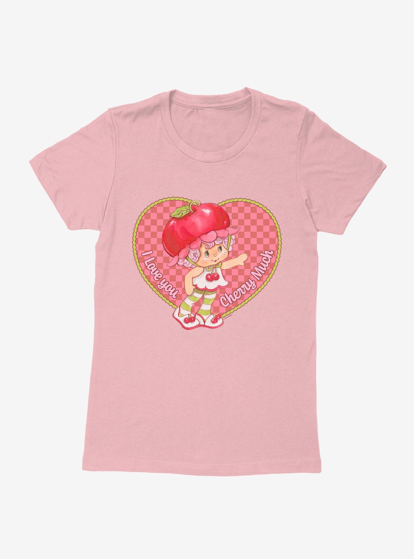 Strawberry Shortcake I Love You Cherry Much Womens T-Shirt, , hi-res