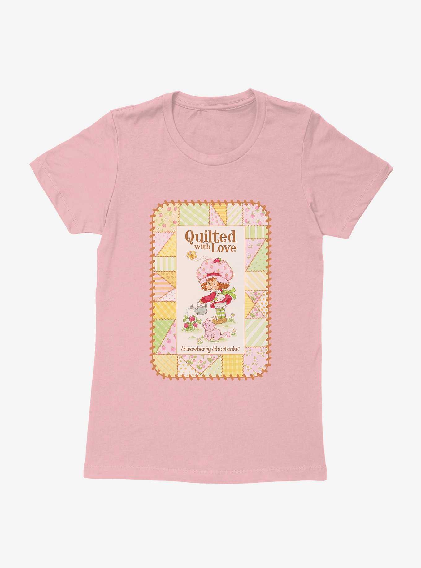 Strawberry Shortcake Quilted With Love Womens T-Shirt, , hi-res
