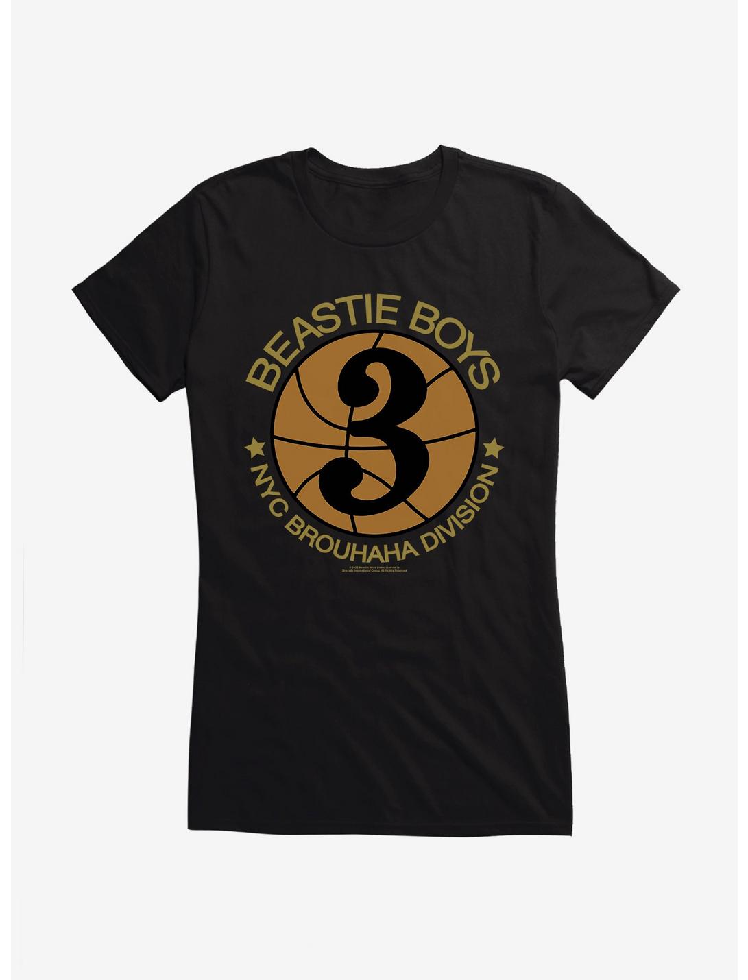 Beastie Boys NYC Brouhaha Division Girls T-Shirt, BLACK, hi-res