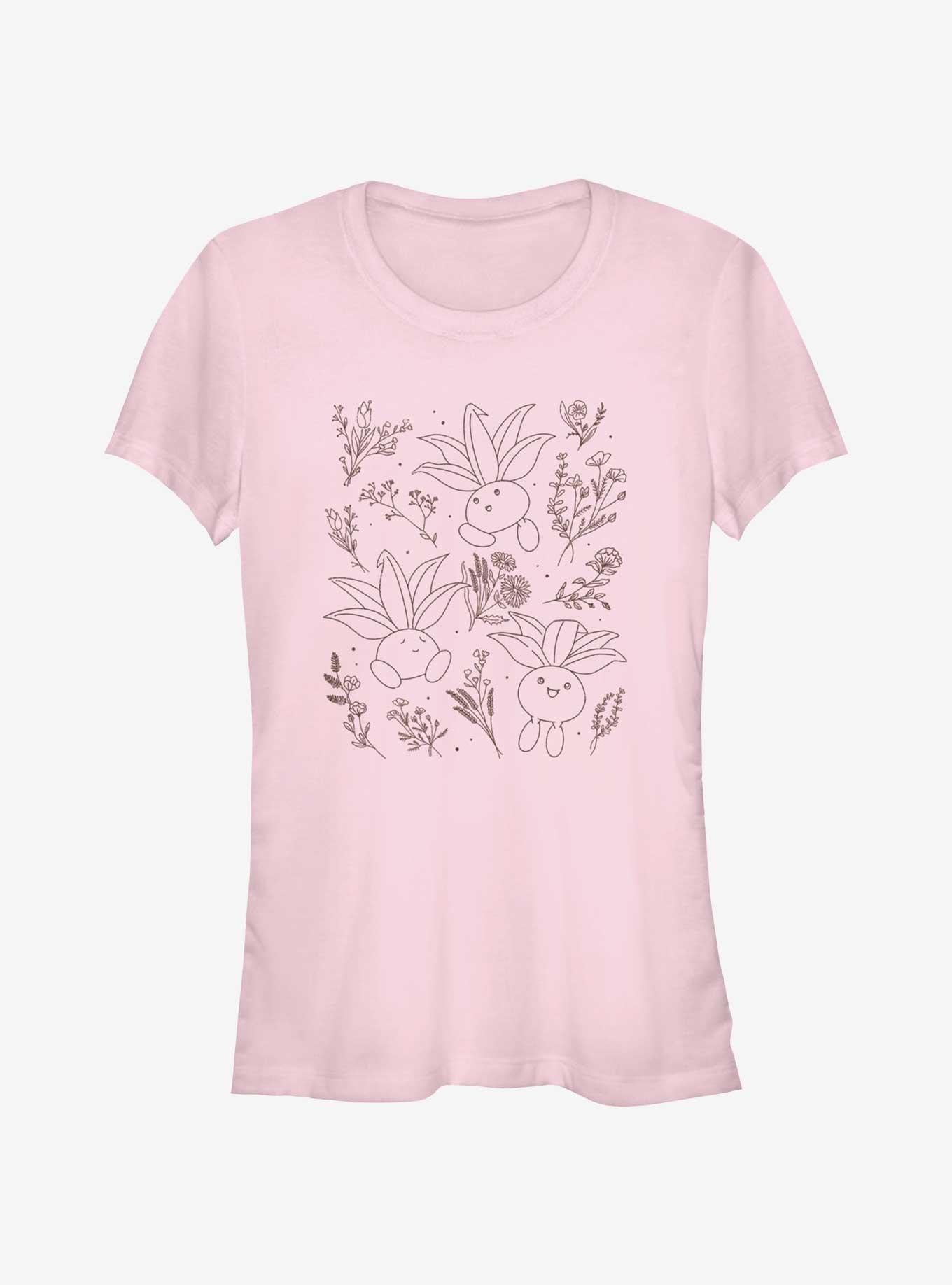 Pokemon Oddish Forest Flowers Girls T-Shirt, , hi-res