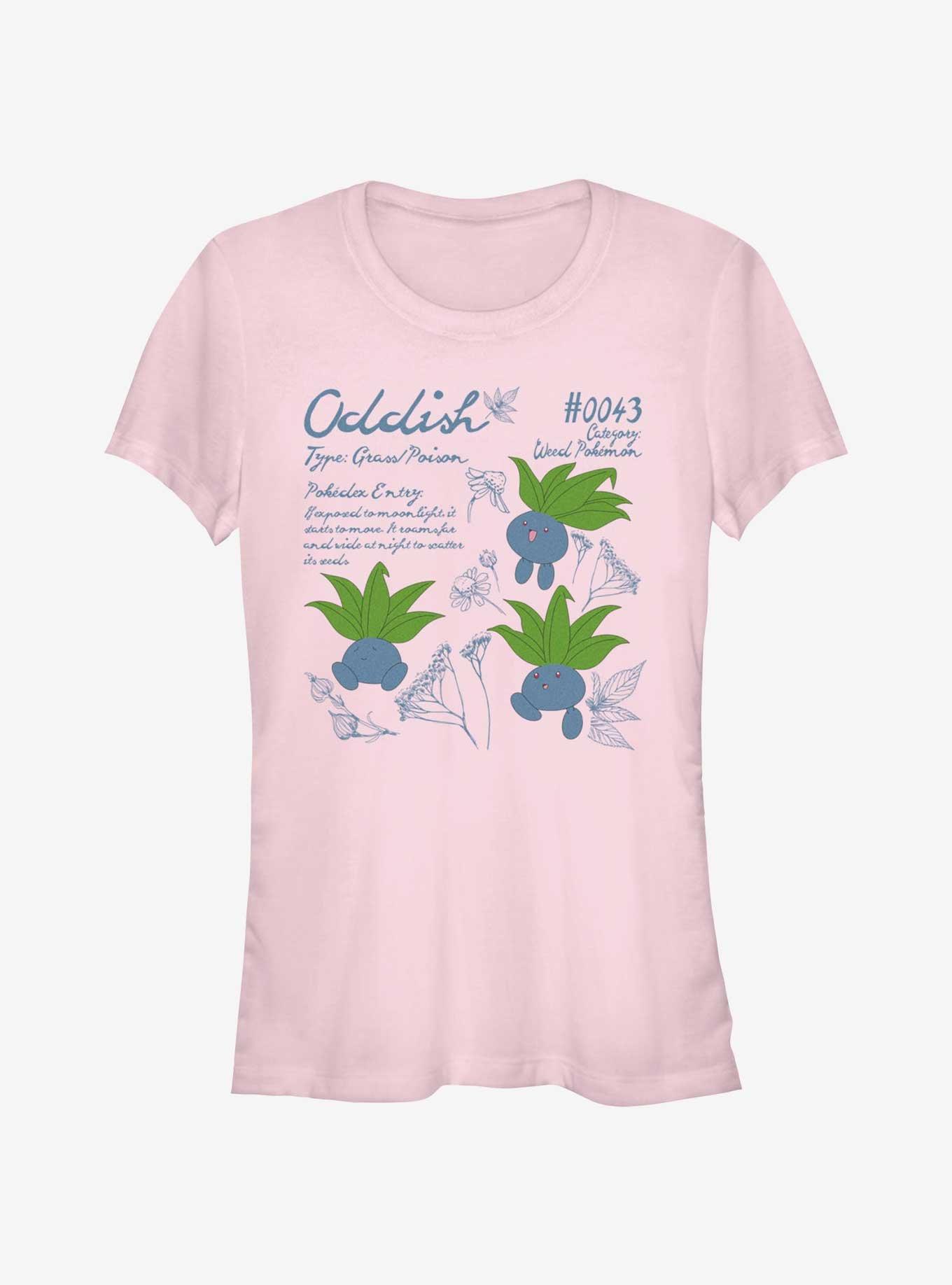 Pokemon Oddish Study Girls T-Shirt, , hi-res