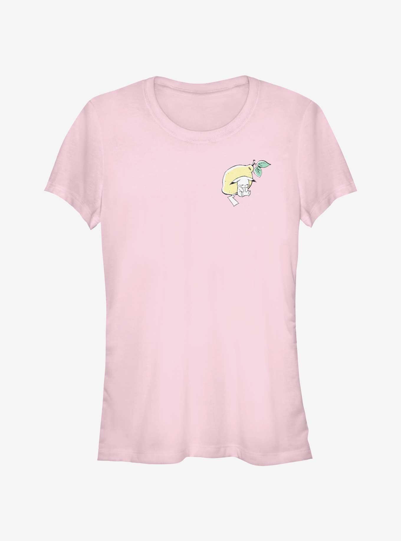 Pokemon Chibi Pikachu Lemon Girls T-Shirt, LIGHT PINK, hi-res