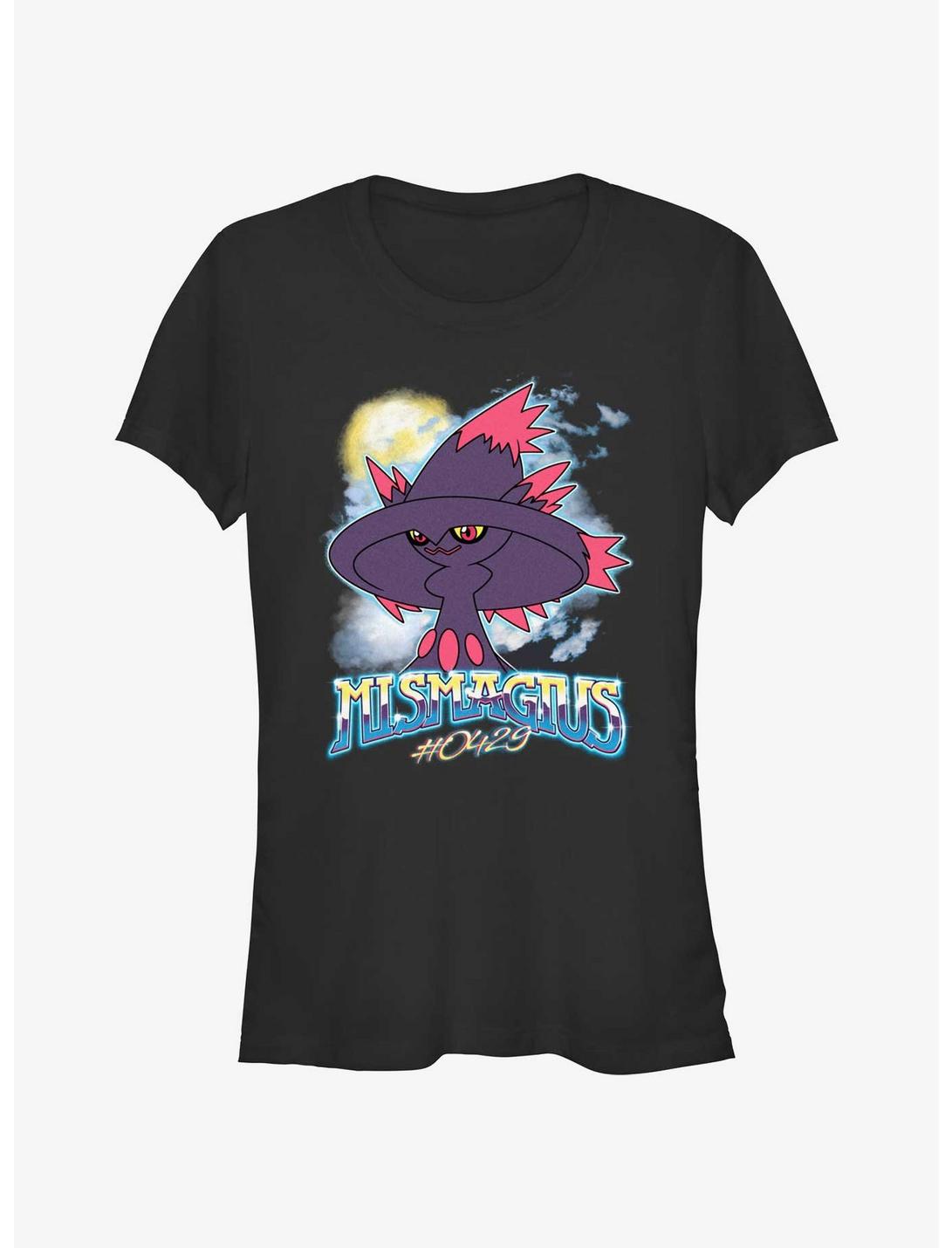 Pokemon Ghostly Mismagius Girls T-Shirt, BLACK, hi-res