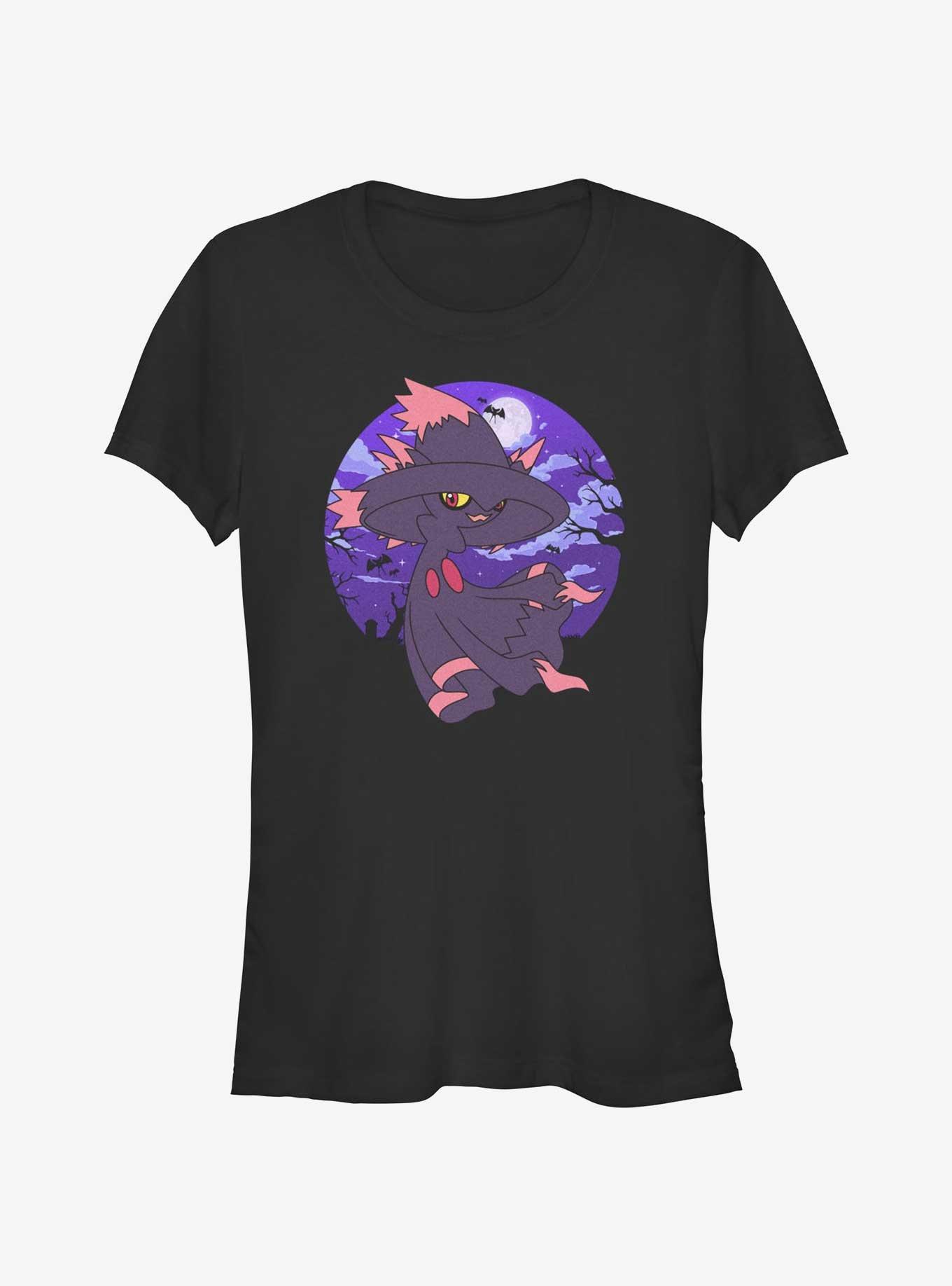 Pokemon Mismagius Moon Girls T-Shirt, BLACK, hi-res