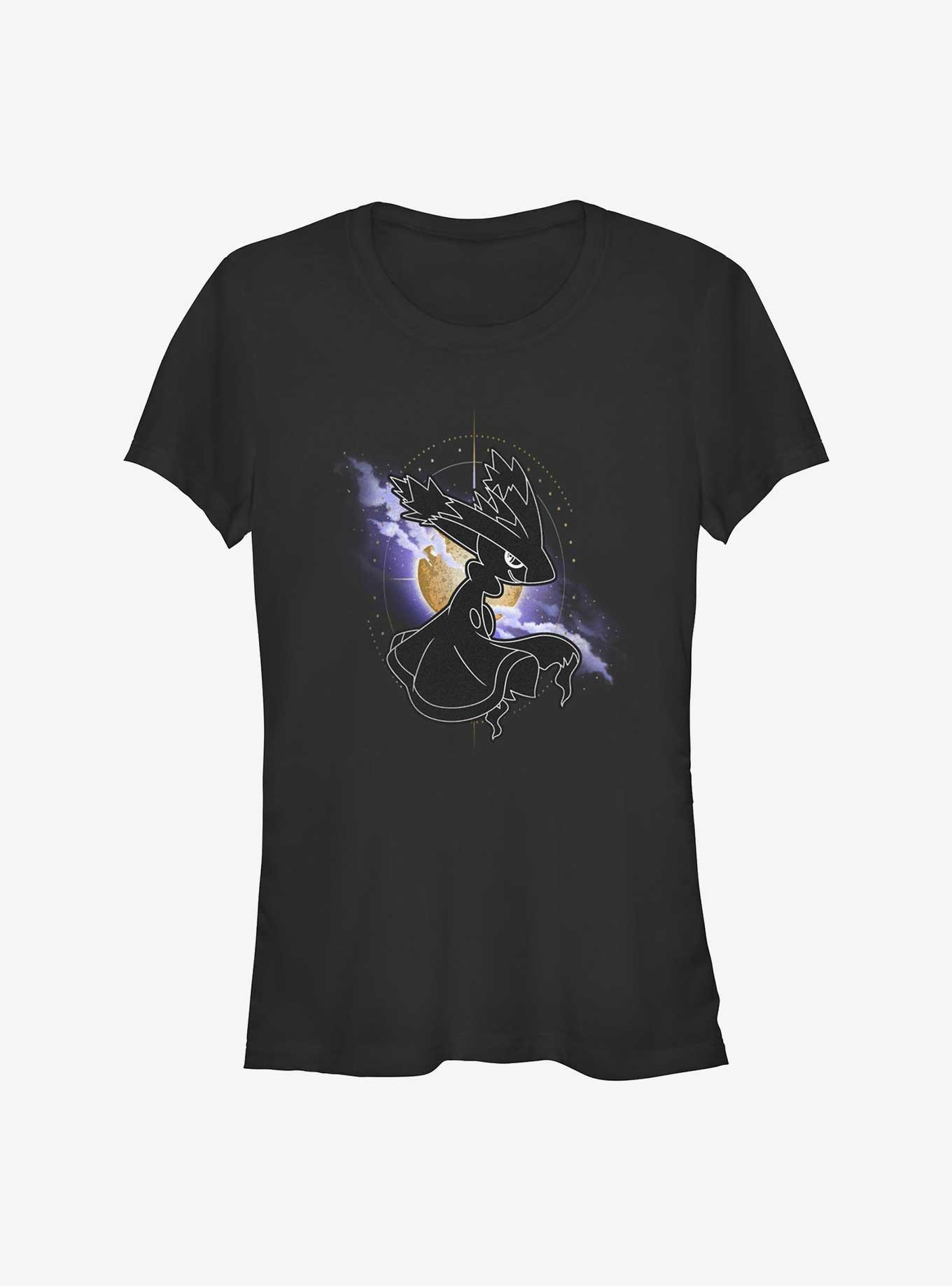 Pokemon Mismagius Will Creep Girls T-Shirt, BLACK, hi-res