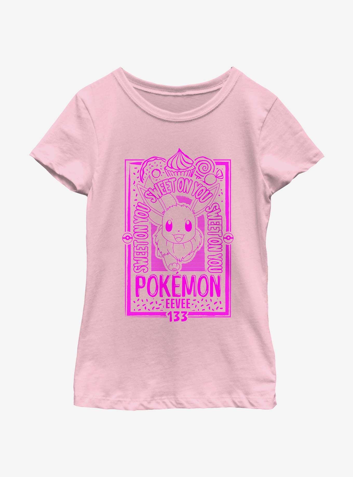 Pokemon Eevee Sweet On You Youth Girls T-Shirt, , hi-res