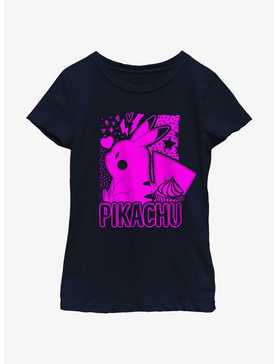 Pokemon Pikachu Sweet Neon Youth Girls T-Shirt, , hi-res