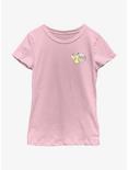 Pokemon Chibi Pikachu Cupcake Youth Girls T-Shirt, PINK, hi-res