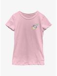 Pokemon Chibi Pikachu Grapes Youth Girls T-Shirt, PINK, hi-res