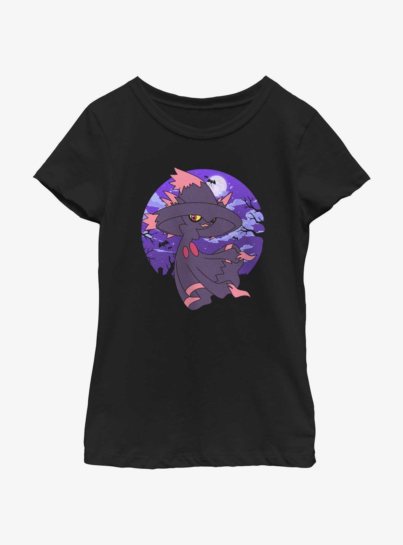 Pokemon Mismagius Moon Youth Girls T-Shirt, , hi-res