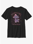 Pokemon Mismagius In The Woods Youth T-Shirt, BLACK, hi-res