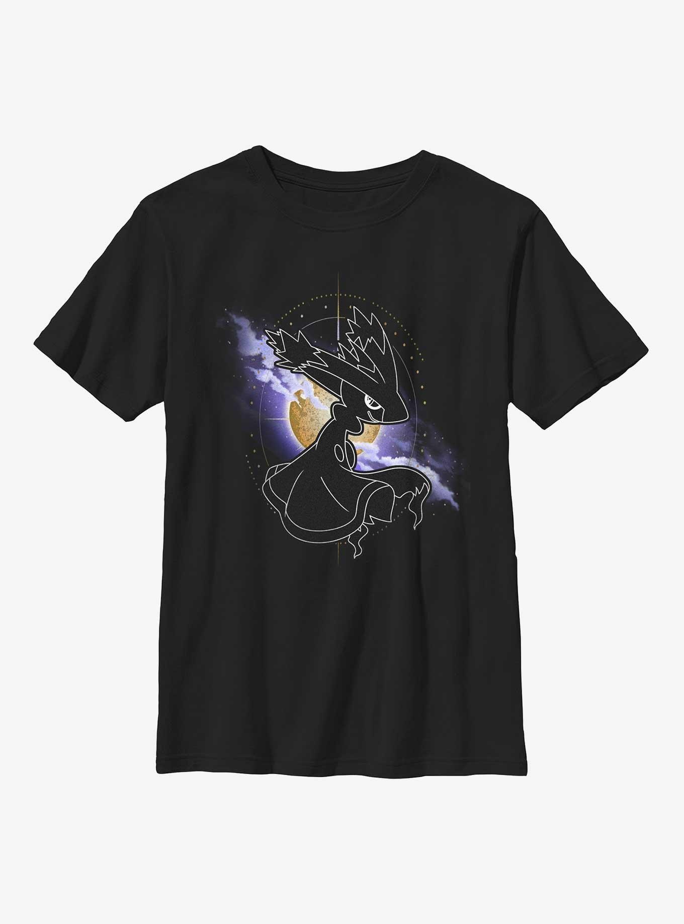 Pokemon Mismagius Will Creep Youth T-Shirt, BLACK, hi-res