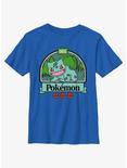 Pokemon Green Bulbasaur Youth T-Shirt, ROYAL, hi-res