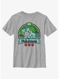 Pokemon Green Bulbasaur Youth T-Shirt, ATH HTR, hi-res