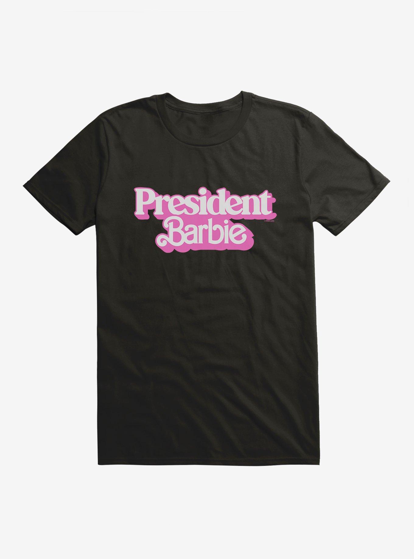 Barbie Movie President Barbie Logo T-Shirt, , hi-res