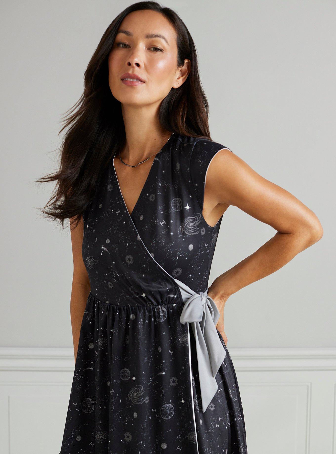 Her Universe Star Wars Light & Dark Side Reversible Wrap Dress, , hi-res