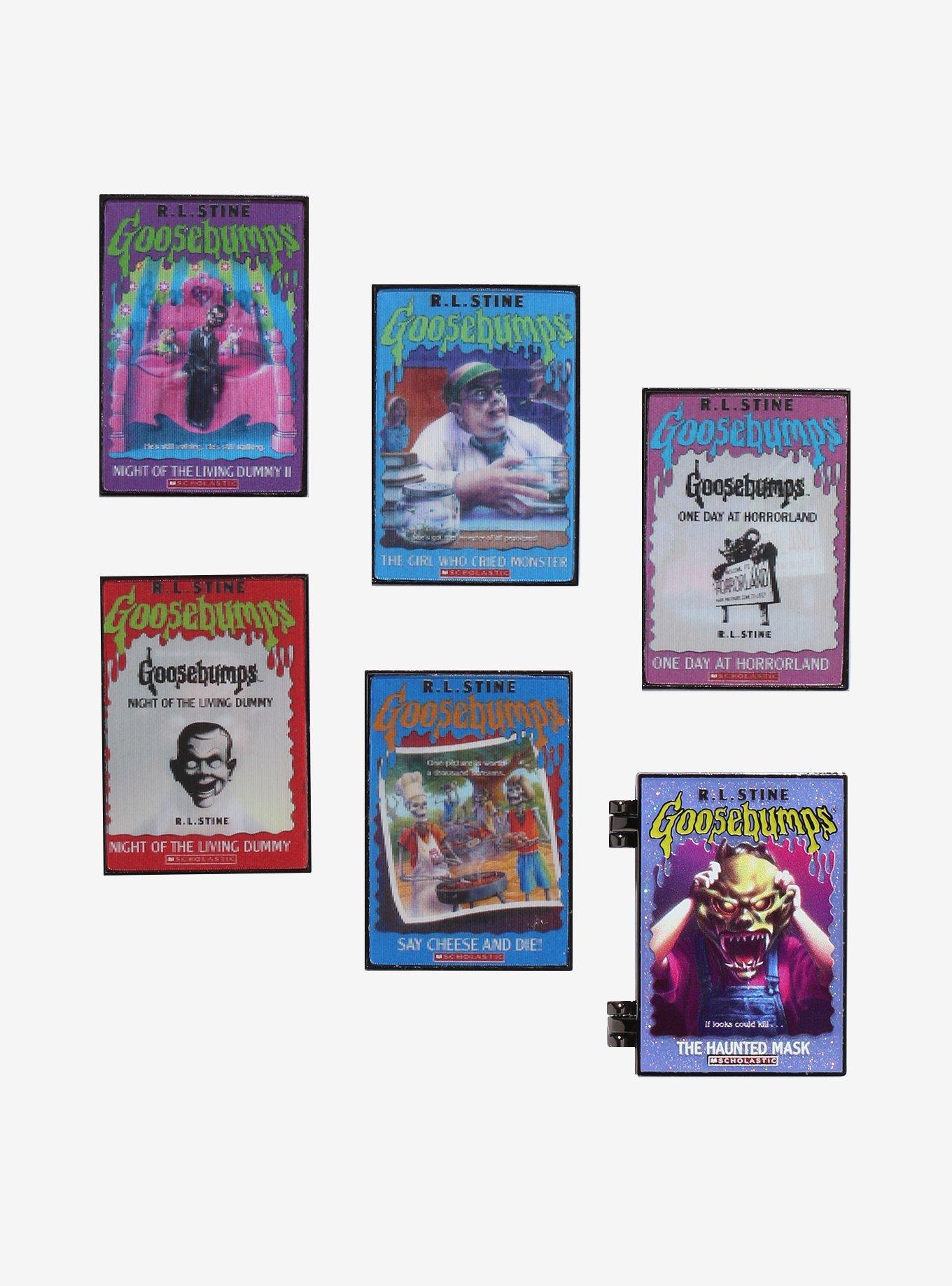 Loungefly Goosebumps Lenticular Book Blind Box Enamel Pin, , hi-res