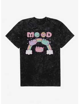 Pusheen Mood Mineral Wash T-Shirt, , hi-res