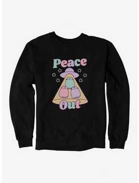 Pusheen Peace Out Sweatshirt, , hi-res
