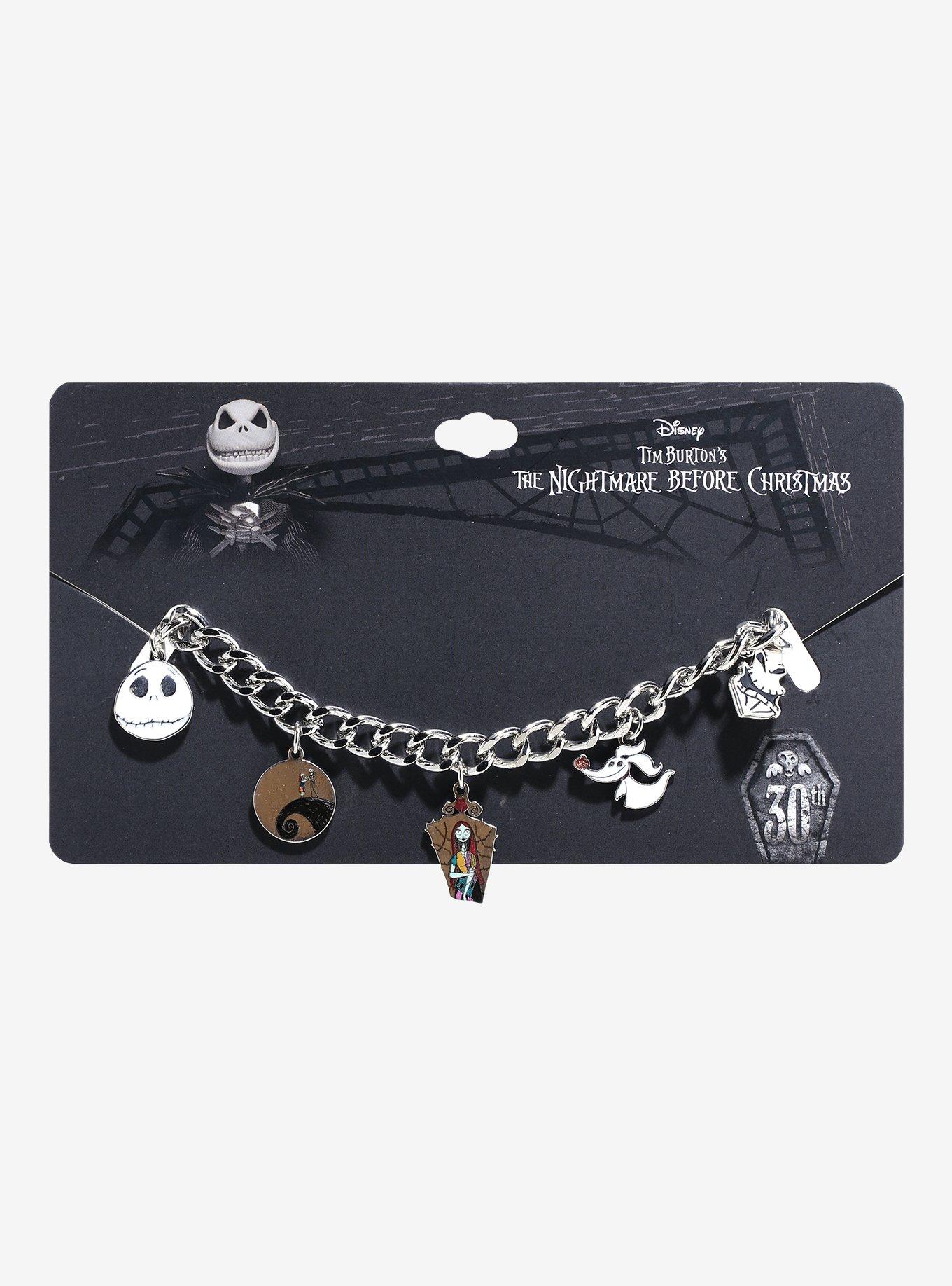 The Nightmare Before Christmas Icon Charm Bracelet, , hi-res