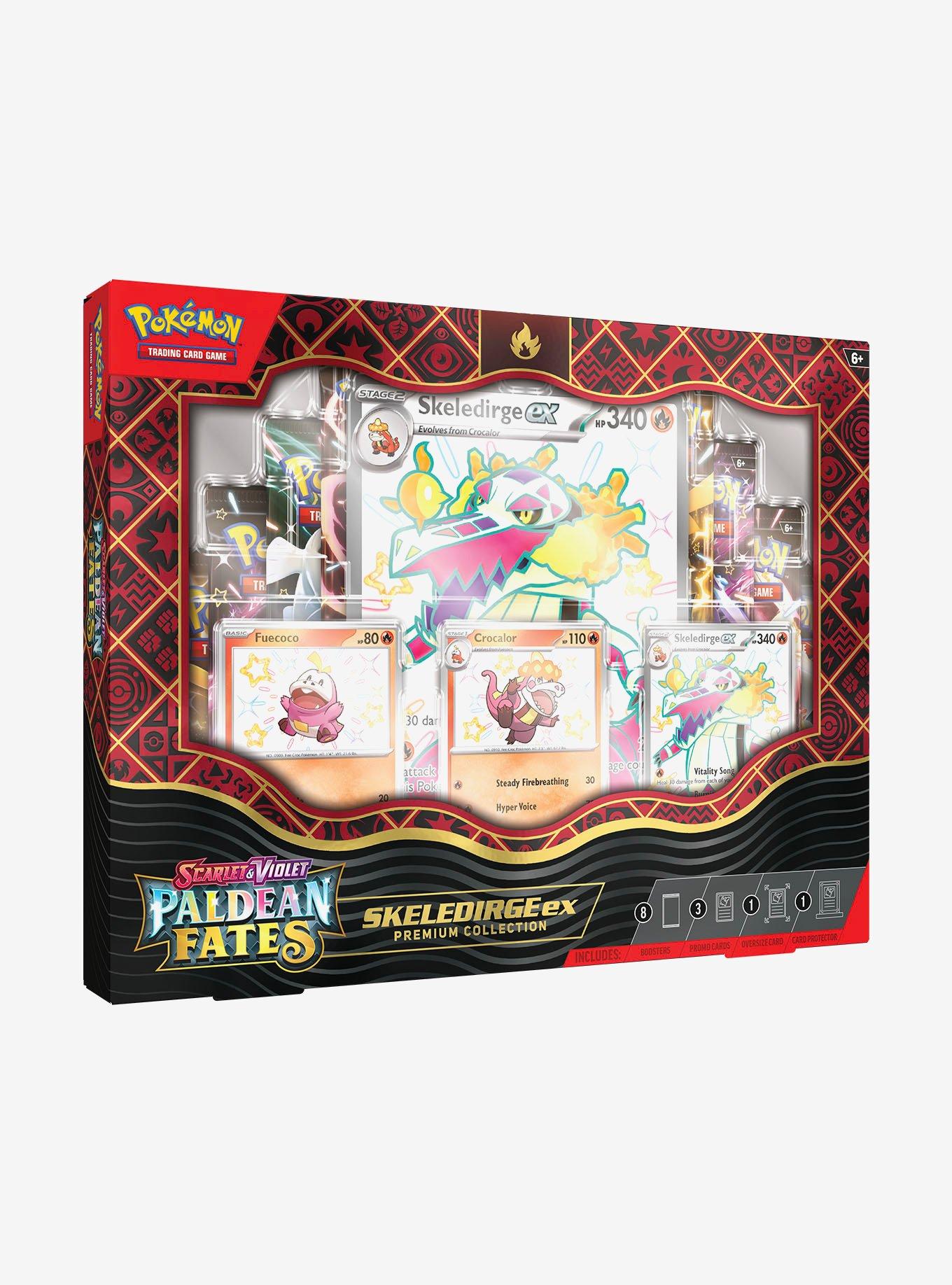 Pokemon Trading Card Game Scarlet & Violet: Paldean Fates Skeledirge Ex Premium Collection Box, , hi-res