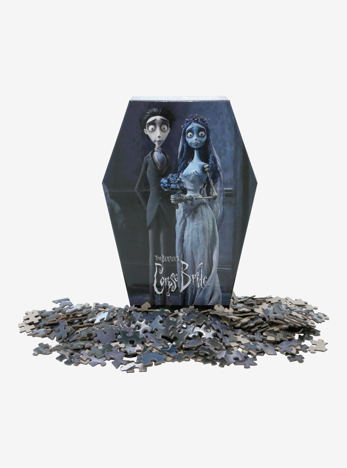 Corpse Bride Victor & Emily Coffin Puzzle, , hi-res