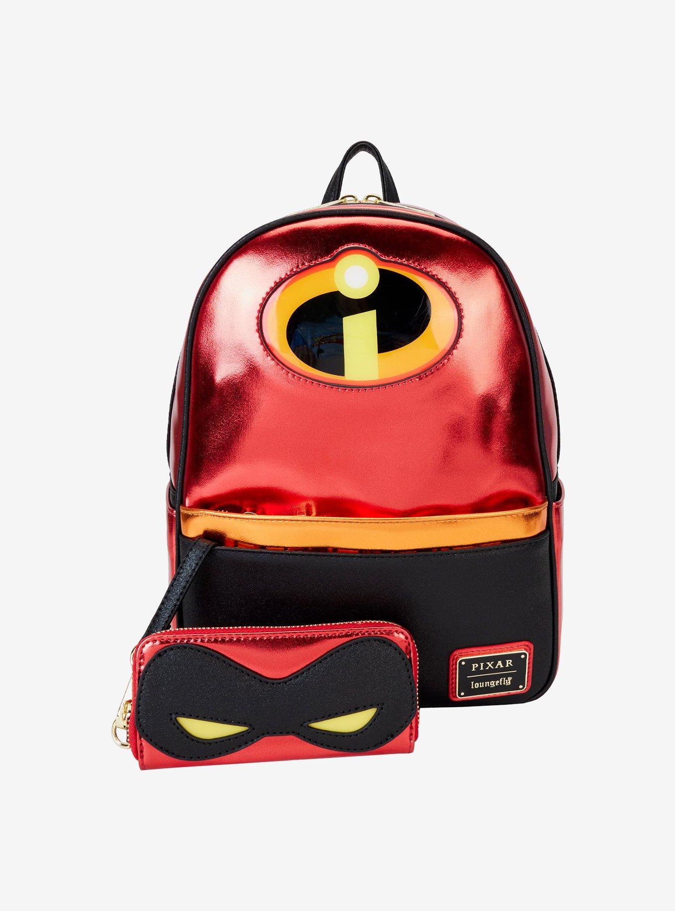 Loungefly Disney Pixar The Incredibles Suit Light-Up Mini Backpack With Coin Purse, , hi-res