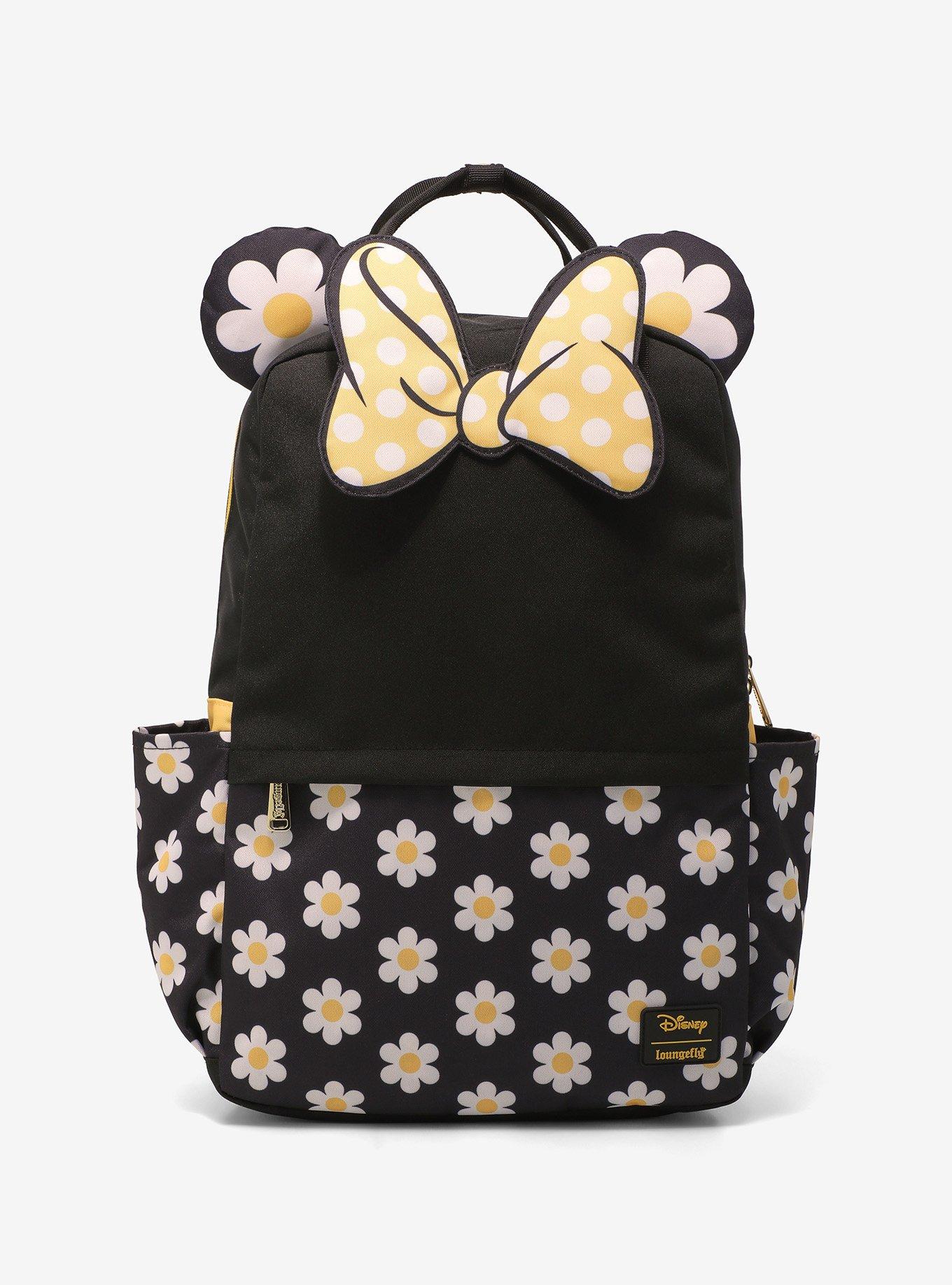 Loungefly Disney Minnie Mouse Flower Nylon Backpack, , hi-res