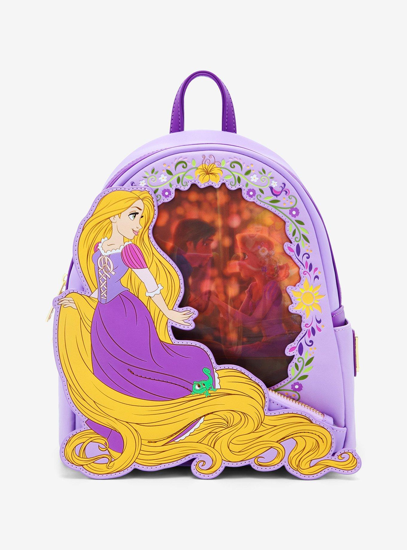 Loungefly Disney Tangled Rapunzel Lenticular Mini Backpack