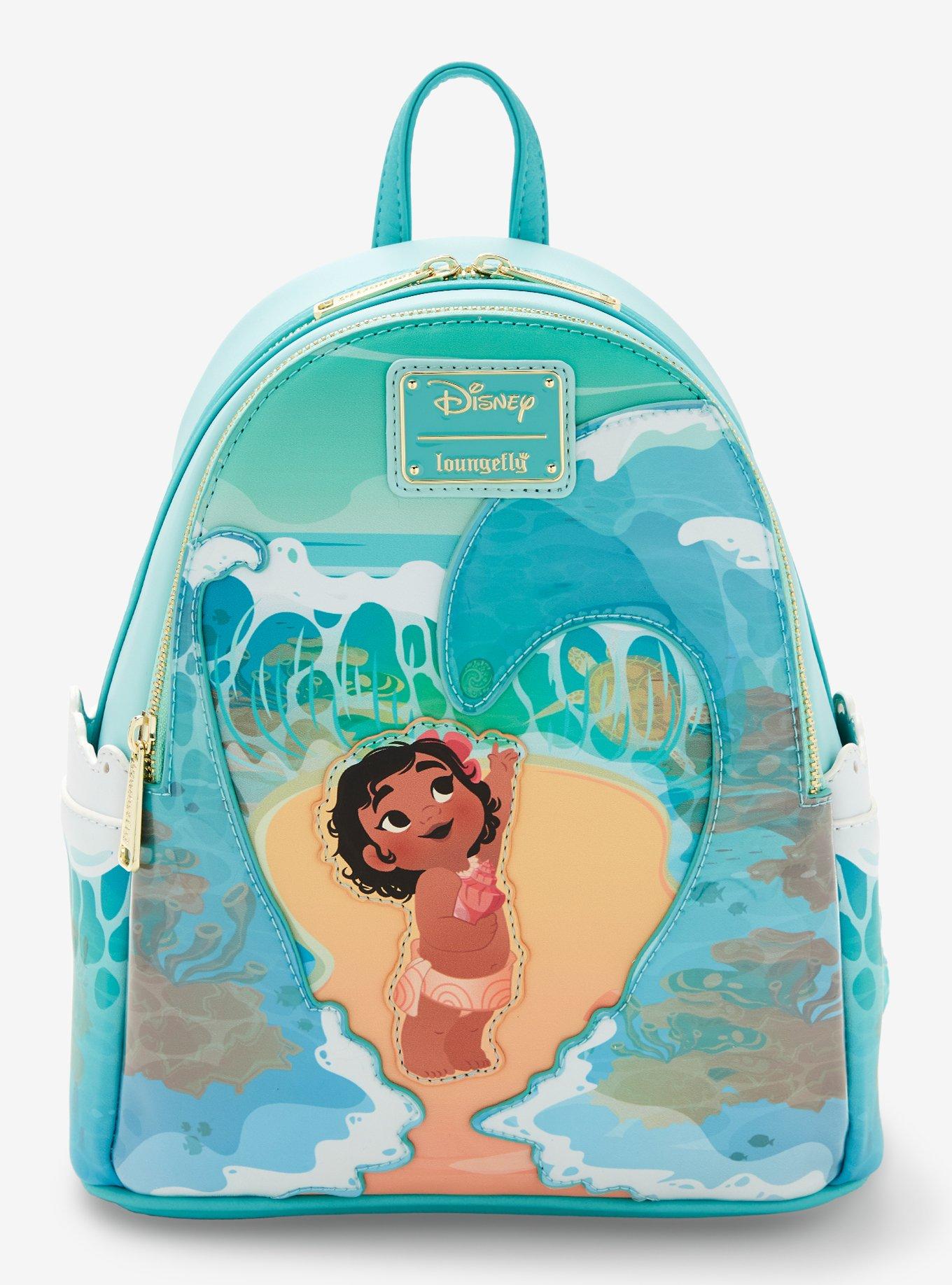 Loungefly Disney Moana Ocean Waves Mini Backpack, , hi-res