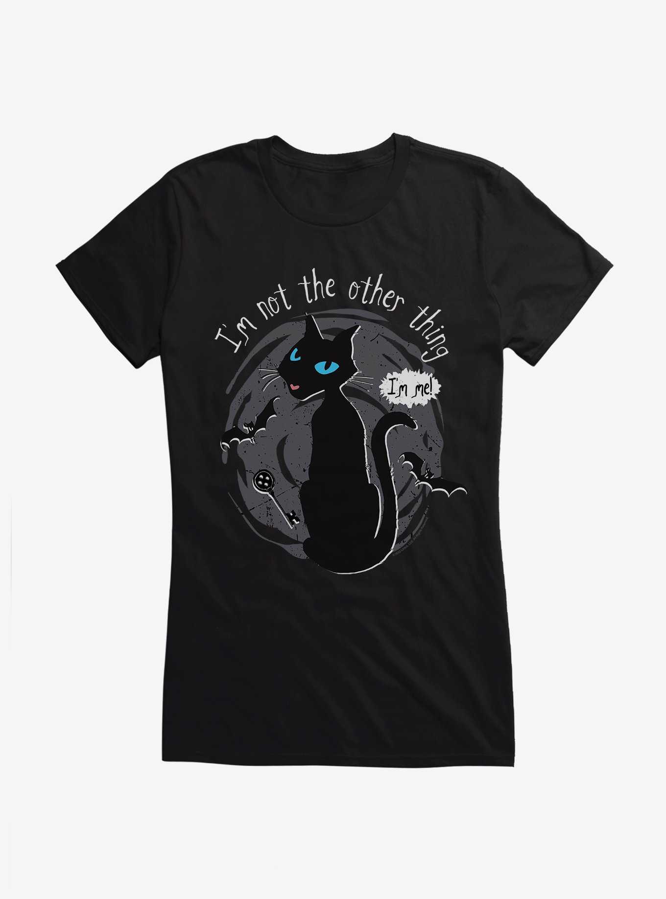 Coraline I'm Not The Other Thing Girls T-Shirt, , hi-res