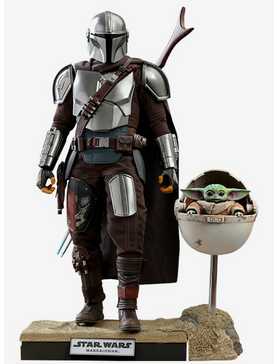 Star Wars The Mandalorian & Child 1:6 Deluxe Action Figure Hot Toys, , hi-res