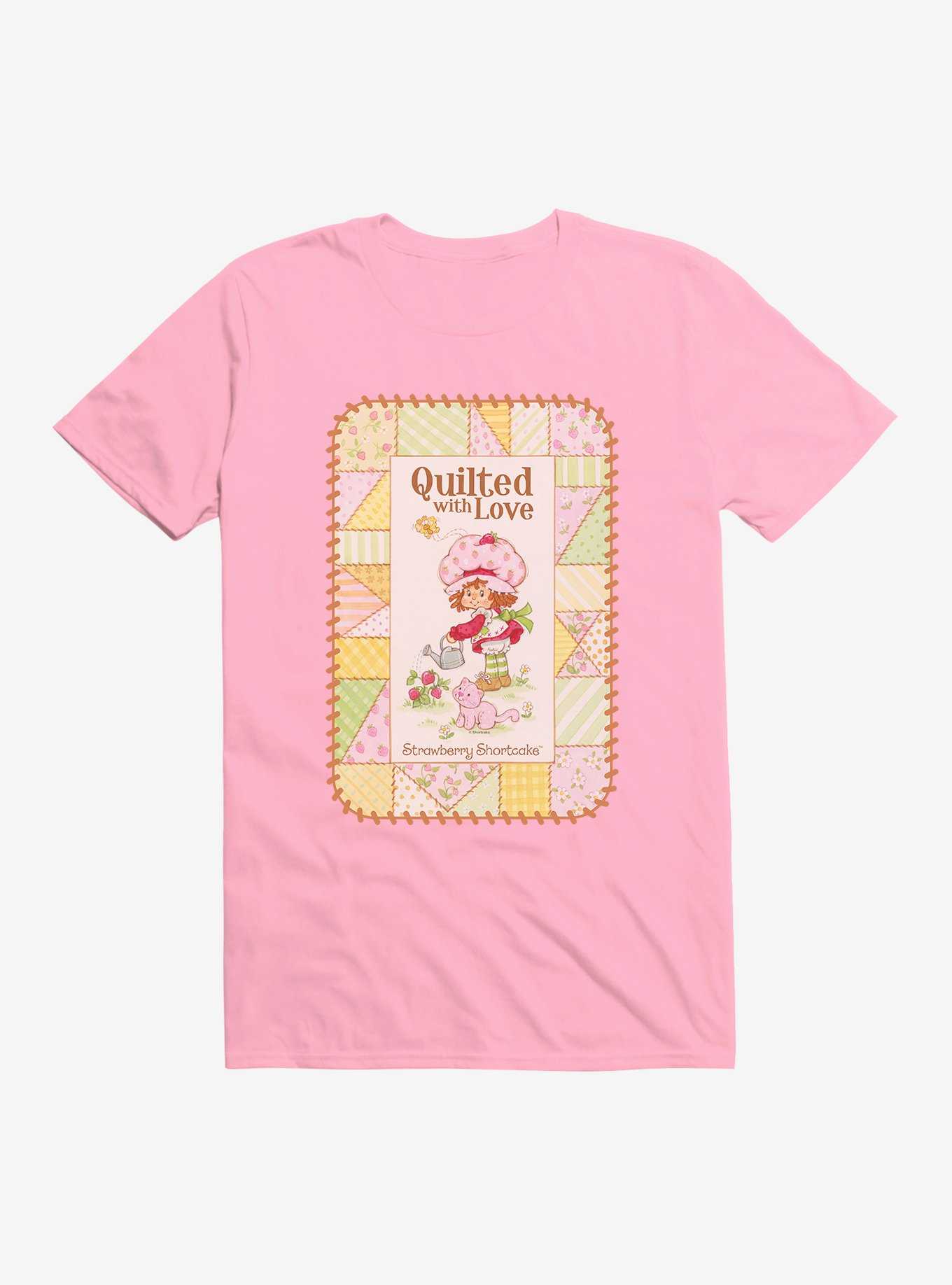 Strawberry Shortcake & Custard Quilted With Love T-Shirt, , hi-res