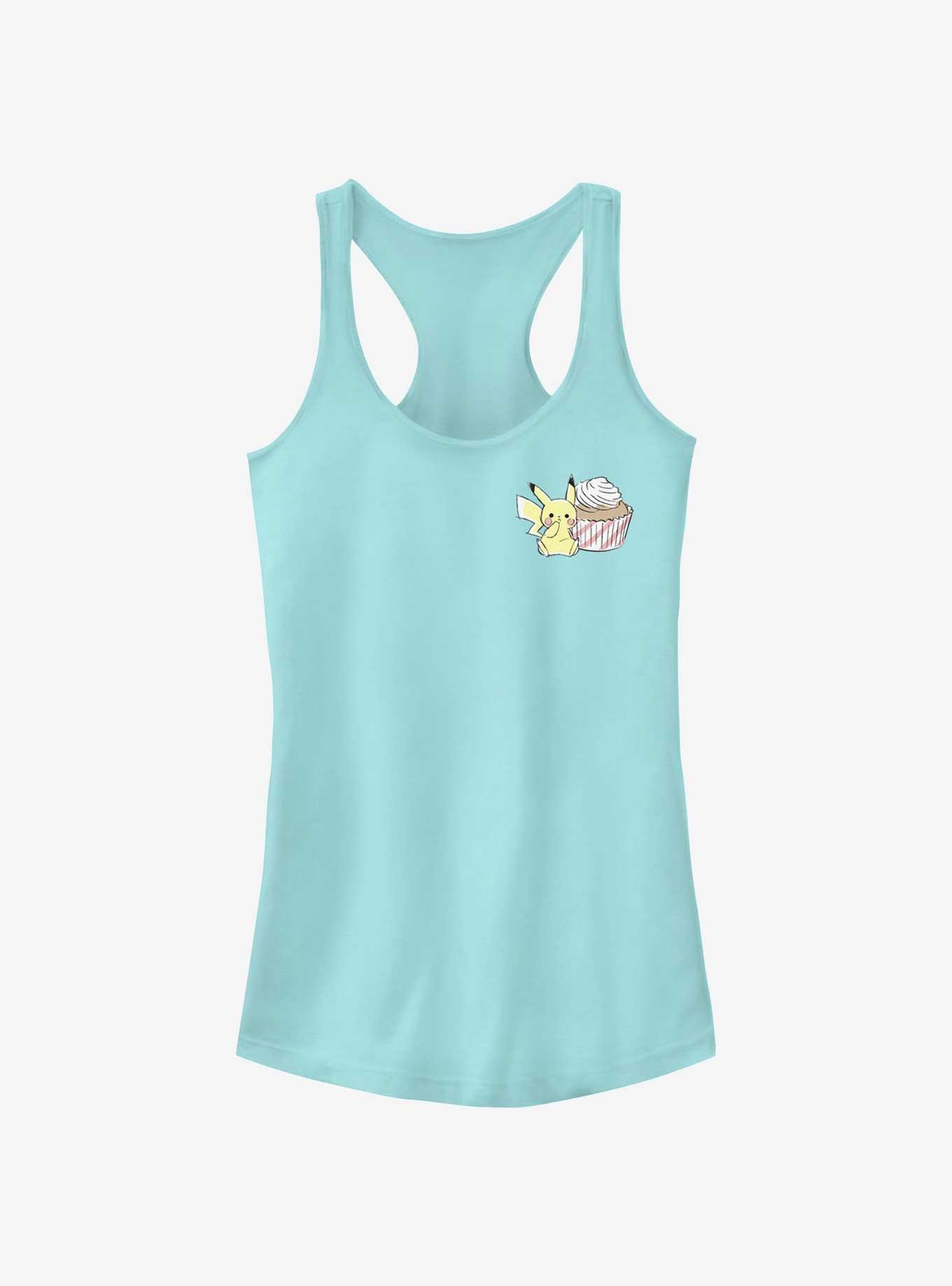 Pokemon Chibi Pikachu Cupcake Girls Tank, CANCUN, hi-res