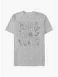 Pokemon Oddish Forest Flowers T-Shirt, ATH HTR, hi-res