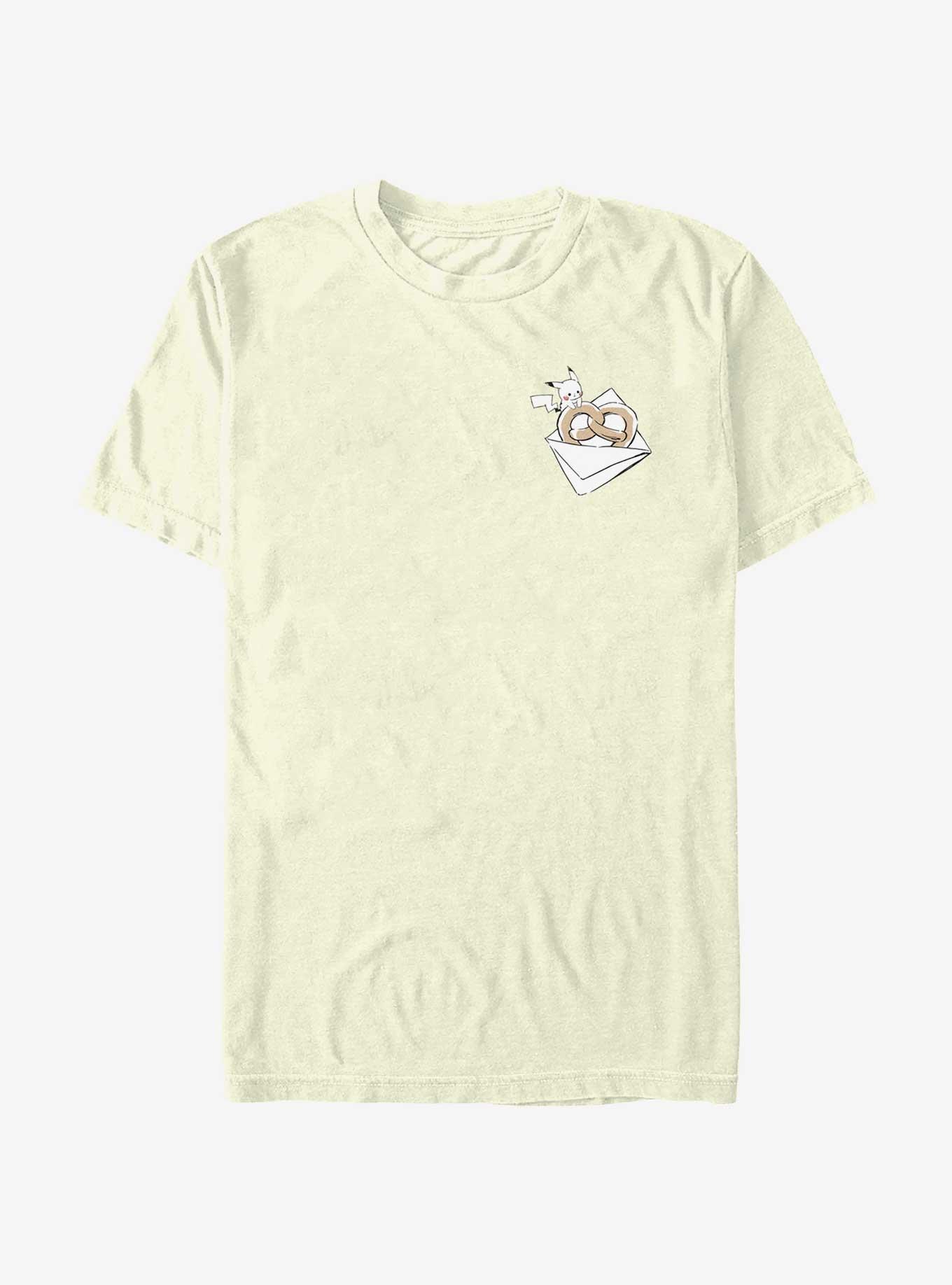 Pokemon Chibi Pikachu Pretzel T-Shirt - BEIGETAN | Hot Topic