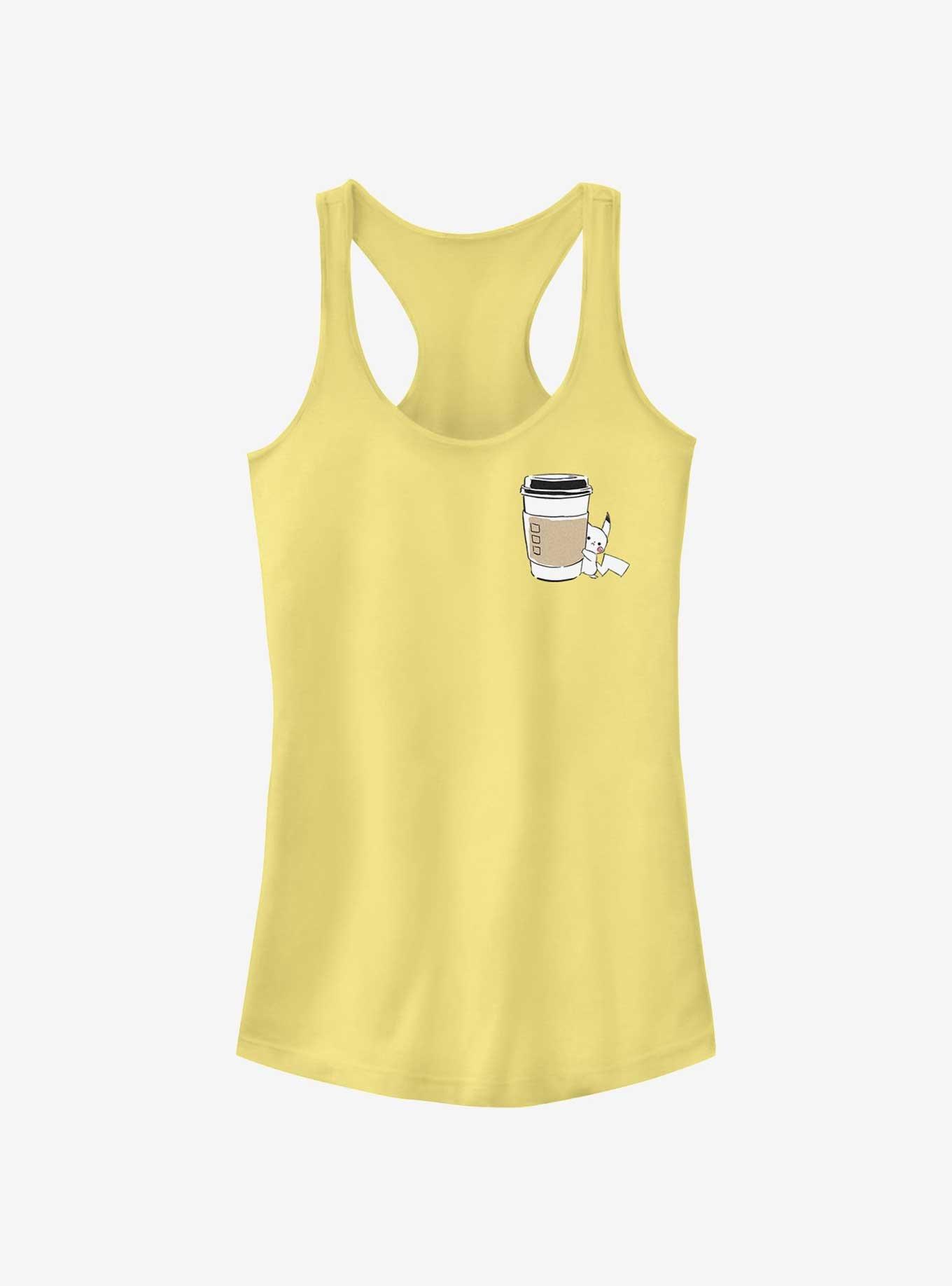 Pokemon Chibi Pikachu Coffee Girls Tank, , hi-res