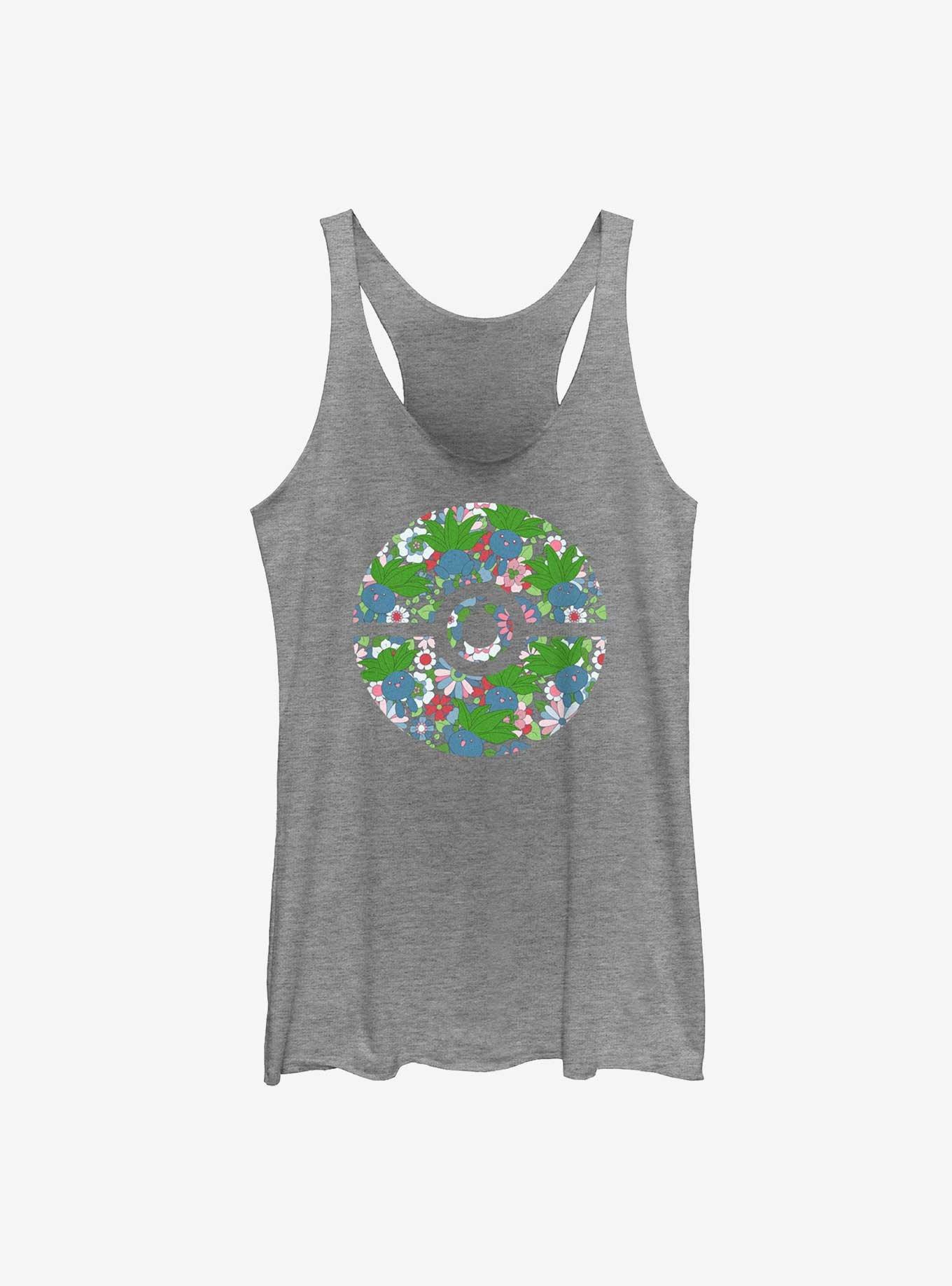 Pokemon Oddish Pokeball Logo Girls Tank, , hi-res