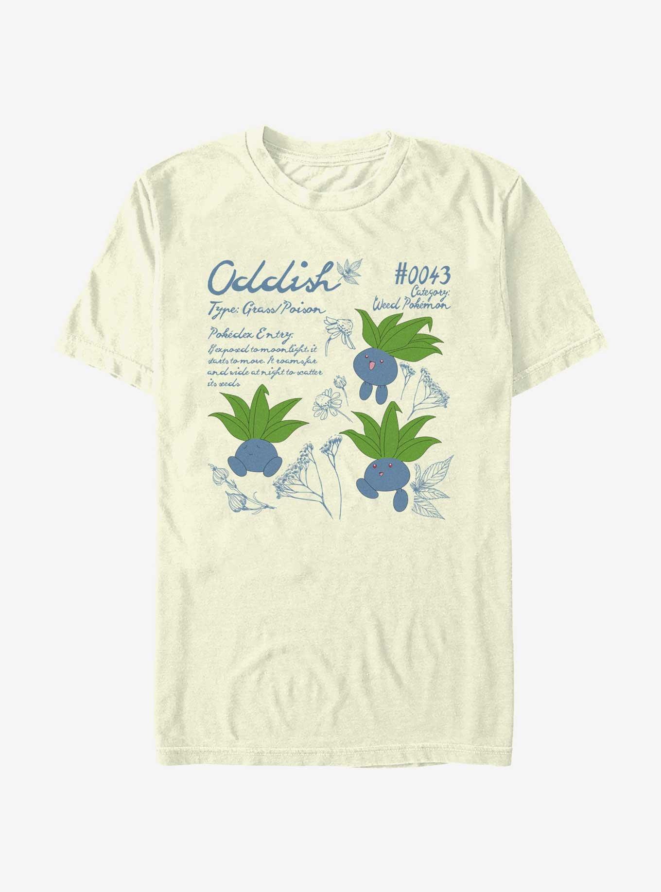 Pokemon Oddish Study T-Shirt, , hi-res