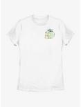 Pokemon Chibi Pikachu Apple Womens T-Shirt, WHITE, hi-res